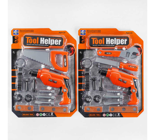 Набір інструментів YF 796 (60/2) 2 види, електричний шурупокрут, на листі