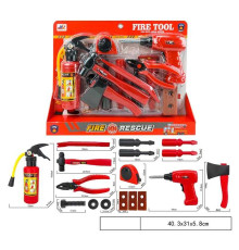 Набір інструментів 1068 (48/2) "Пожежник", 17 елементів, в коробці