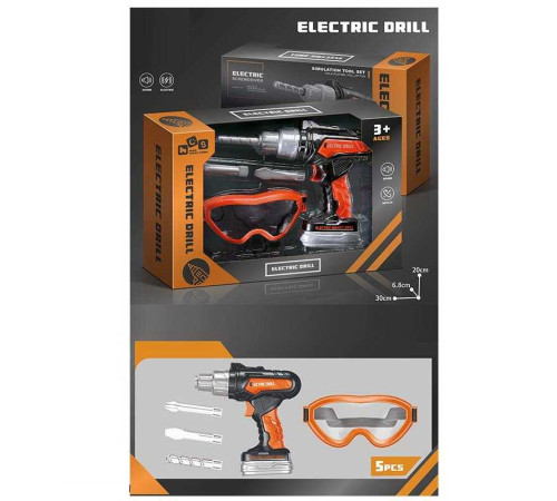 Шуруповерт 778-4 (60/2) шуруповерт, звук, окуляри, на батарейках, в коробці