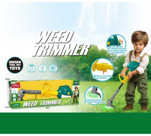 Газонокосарка T 2051 (12/2) на батарейках, звук, підсвічування, в коробці