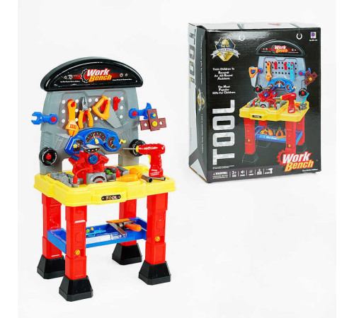 Набір інструментів "Автомобільний майстер" 661-413 (4) світловий ефект, дриль на батарейках, в коробці