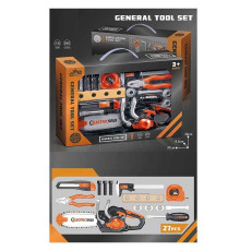 Набір інструментів 778-36 (30/2) 9 елементів, пила, звук, на батарейках, в коробці