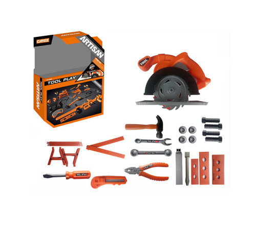 Набір інструментів KY 1068-113 D (24/2) механічна дискова пила, захисні окуляри, інструменти, аксесуари, в коробці