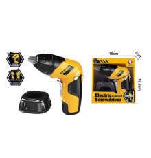 Шуруповерт T 060 (60) автоматичне обертання, підсвічування, режим "реверс", на батарейках, в коробці