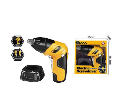 Шуруповерт T 060 (60) автоматичне обертання, підсвічування, режим "реверс", на батарейках, в коробці