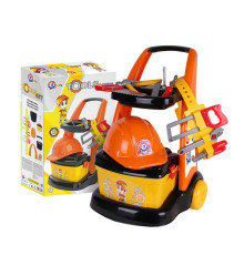 гр Набір інструментів 6511 (3) "Technok Toys" 11 предметів, валіза, каска, в коробці