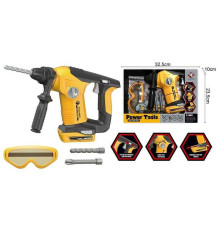 Дриль T 016 A (24) захисні окуляри, 3 насадки, лінійка, в коробці