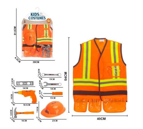 Набір плотника MJS 005-1 (48/2) в пакеті