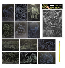 гр Гравюра А5 економ ГрА5 (60) "Danko Toys" ВИДАЄТЬСЯ МІКС ВИДІВ