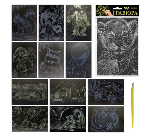 гр Гравюра А5 економ ГрА5 (60) "Danko Toys" ВИДАЄТЬСЯ МІКС ВИДІВ гр Гравюра А5 економ ГрА5 (60) "Danko Toys" ВИДАЄТЬСЯ МІКС ВИДІВ