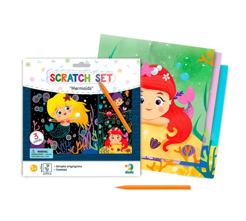 гр Набір гравюр "Русалки" 300216 (24) "Dodo"