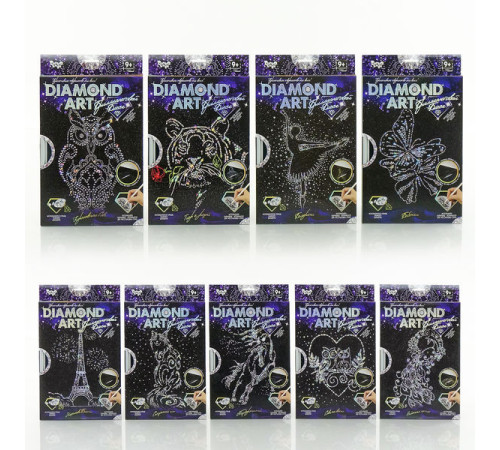 гр Алмазний живопис "DIAMOND ART" DAR-01-01,02,03,04... 10 (18) "Danko Toys"