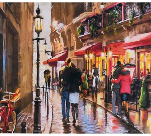 Картина за номерами HCEG 33399 (30) "TK Group", "Побачення", 30х40см, в коробці