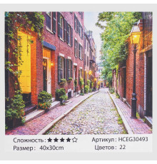Картина за номерами HCEG 30493 (30) "TK Group", "Італійський квартал", 40*30см, у коробці