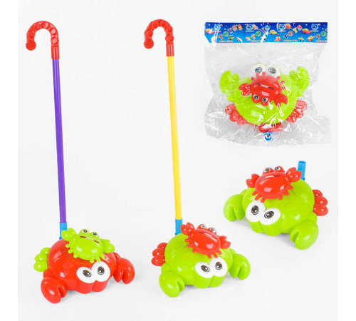 Каталка 0503 (72/2) 2 види, дзвіночок, в пакеті – в наличии! Купите сейчас у KAZKOVA