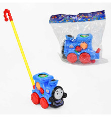 Каталка з ручкою Паровозик Томас 0375 (84/2) в пакеті