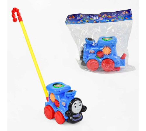 Каталка з ручкою Паровозик Томас 0375 (84/2) в пакеті – в наличии! Купите сейчас у KAZKOVA