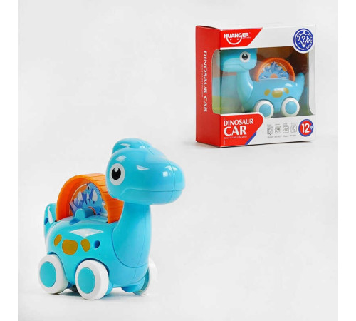 Каталка HE 8007 Штрих-60194 (96/2) "Динозаврик", КОЛІР БЛАКИТНИЙ, у коробці – в наличии! Купите сейчас у KAZKOVA