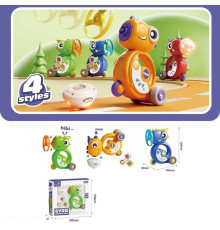 Каталка LZ 009-1 (96/2) 3 види, запускач, дзиґа, підсвічування, спіннер, інерція, свисток, в коробці, ВИДАЄТЬСЯ ТІЛЬКИ МІКС ВИДІВ