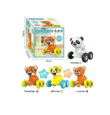 Каталка Q 18 (72) “Тваринка”, звук, підсвічування, співає, в коробці, ВИДАЄТЬСЯ ТІЛЬКИ МІКС ВИДІВ