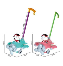 Каталка 198-21 (72/2) 2 види, дзвіночок, у пакеті, видається мікс