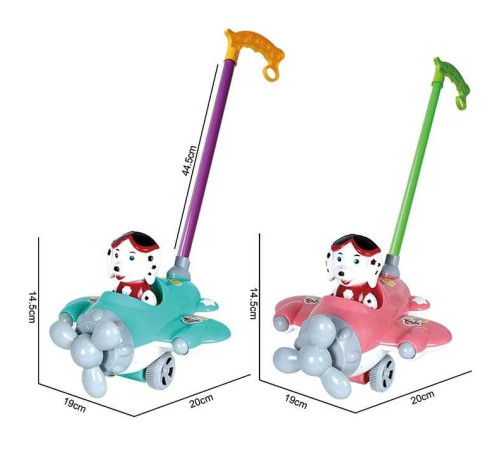 Каталка 198-21 (72/2) 2 види, дзвіночок, у пакеті, видається мікс – в наличии! Купите сейчас у KAZKOVA