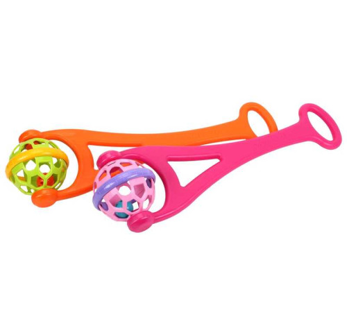 гр Каталка 6733 (20) сфера, з брязкальцем, "Technok Toys" – в наличии! Купите сейчас у KAZKOVA