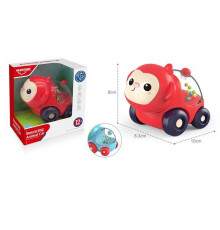 Каталка НЕ 8058 (96/2) божа корівка, в коробці