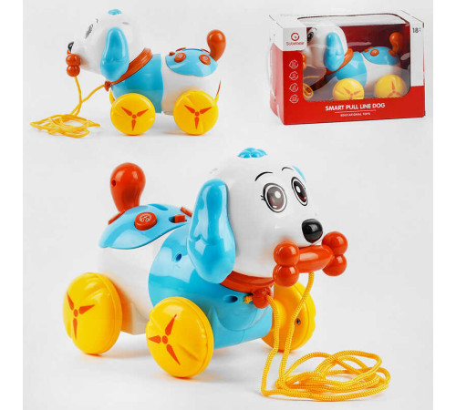 Музична каталка YL 617 A (18) цуценя, світло, звук, пісні та слова англійською мовою, в коробці – в наличии! Купите сейчас у KAZKOVA