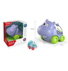 Каталка НЕ 8059 (96/2) бегемотик, в коробці