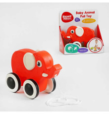 Каталка S-Y 017 (36) “Слоник”, колеса з пискавками, в коробці