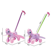 Каталка 198-28 (96/2) 2 види, дзвіночок, у пакеті, видається мікс