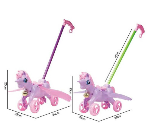 Каталка 198-28 (96/2) 2 види, дзвіночок, у пакеті, видається мікс – в наличии! Купите сейчас у KAZKOVA