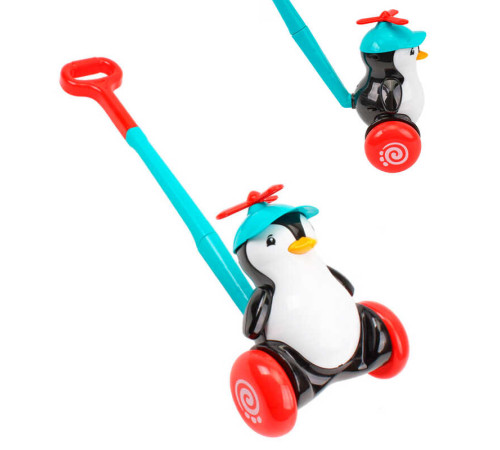 гр Каталка 3434 (6) "Technok Toys", “Пінгвінятко”, 19х18.5х62 см