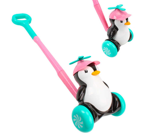 гр Каталка 3441 (6) "Technok Toys", “Пінгвінятко”, 19х18.5х62 см – в наличии! Купите сейчас у KAZKOVA