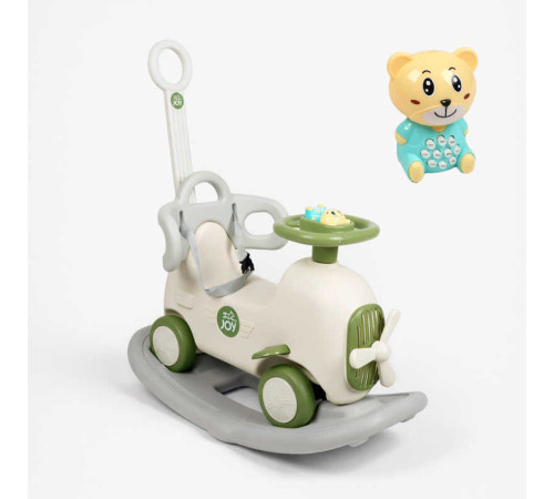 Толокар Joy LY-53402 (1) озвучування на англ.мові, батьківська ручка, гойдалка, в коробці