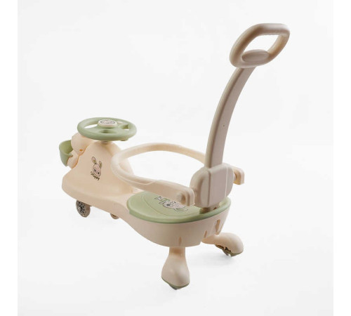Каталка-толокар JOY LD-396-58 (1) колеса PU зі світлом, музика та світло, захисний бампер, батьківська ручка, в коробці