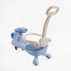 Каталка-толокар JOY LD-834-55 (1) колеса PU зі світлом, музика та світло, захисний бампер, батьківська ручка, в коробці