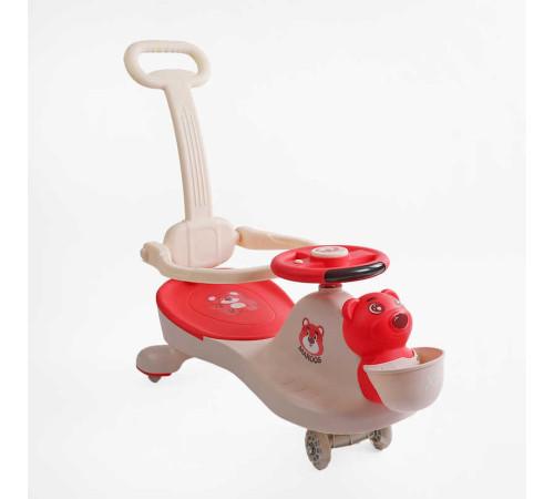 Каталка-толокар JOY SJ-774-48 (6) колеса PU зі світлом, музика та світло, захисний бампер, батьківська ручка, в коробці