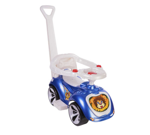 гр Машина "ЛАПКА" 809 (1) "ORION" колір синій, з батьківською ручкою і бампером