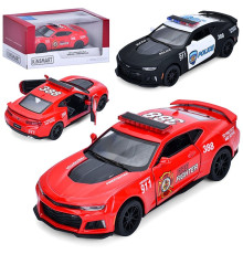 Машина метал. Chevrolet Camaro Police