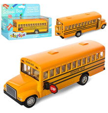 Машина метал. School Bus
