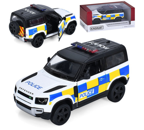 Машина метал. Land Rover Defender Police
