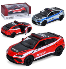 Машина метал. Lamborghini Urus Police