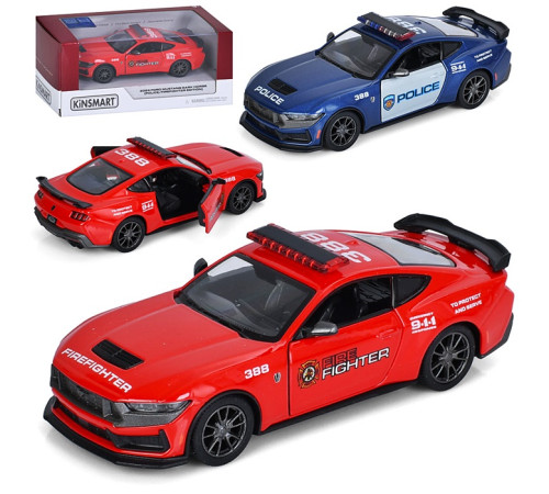 Машина метал. Ford Mustang Police
