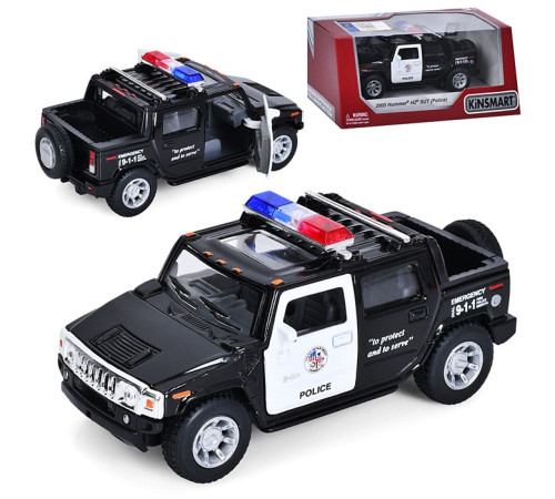 Машина метал. Hummer H2 Police