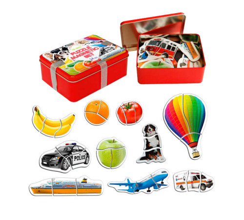 гр Магнітні пазли (12) ML4031-62 EN, "Magdum", англ. мова – в наличии! Купите сейчас у KAZKOVA