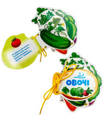 гр Овочі 9786178638139 (10) "Пегас", 7 сторінок, картон, шнурівка
