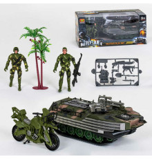 Набір військової техніки HW-S 3507 (24) танк інерційний, в коробці