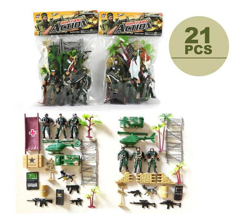 Набір солдатів JL 668-28 (192/2) 21 елемент, у пакеті – в наличии! Купите сейчас у KAZKOVA